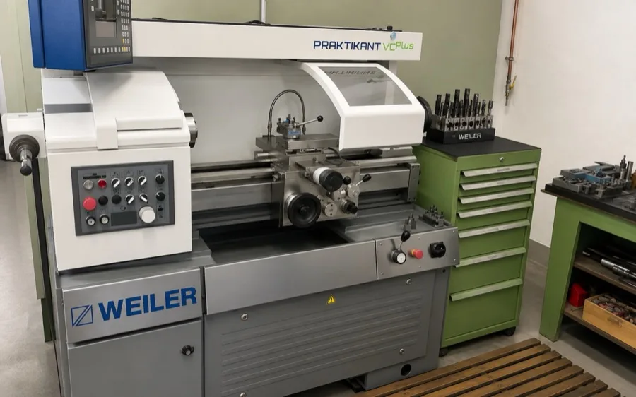 Konventionelle Drehmaschine für Reparatur- und Instandhaltungsarbeiten